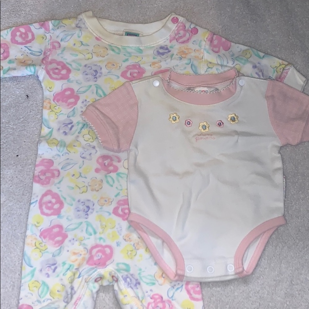 Baby’s top and onesie